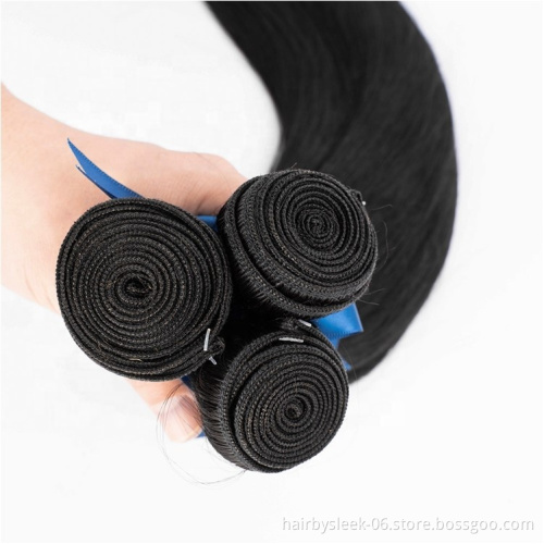 Rebecca  8A grade non remy 18 to 36inches super long straight wave hair vendors 100g natural black cheap brazilian hair bundles